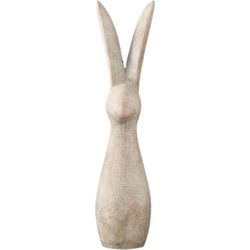 PTMD Deco Object Remy - 10x9x40 cm - Cement - Creme