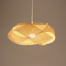 Fine Asianliving Bamboe Webbing Hanglamp Handgemaakt - Vivienne