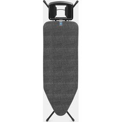 Strijkplank C, 124x45 cm, solide strijkerhouder - Denim Black