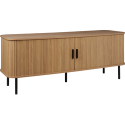 Beliani BRADLEY - TV-kast-Lichte houtkleur-MDF