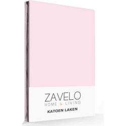 Zavelo Laken Basics Roze (Katoen)-Lits-jumeaux (240x260 cm)