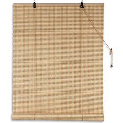 4goodz Bamboe Rolgordijn 120x220 cm - Lichtbruin