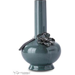 Villa Pottery  Brigitte Vaas Groen - 10x10x17.2