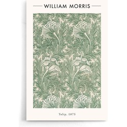 William Morris - Tulip - Walljar - Wanddecoratie - Poster / 40 x 60 cm