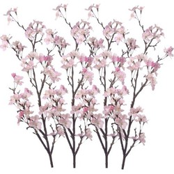 4 takken Appelbloesem roze 104 cm - Kunstbloemen