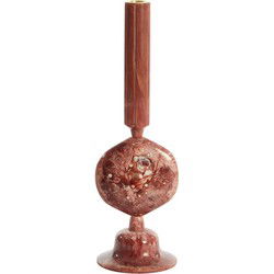 Kandelaar Kumopa - Rood - Ø10cm