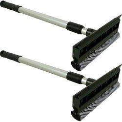 Raamwisser auto - 2x - uitschuifbaar - 40 - 70 cm - raamtrekker - Raamwissers