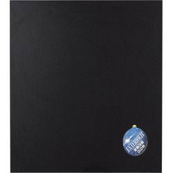 LIMULE tafelblad 68x68x16 cm Zwart