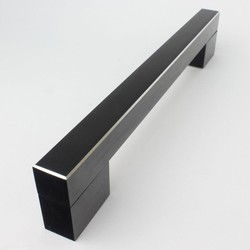 Deurgreep Dennis - zwart - 192 mm - Industrieel - Handgreep - Kastgreep - Ladegreep