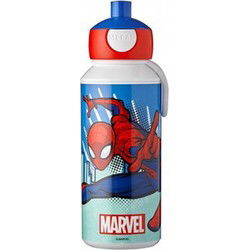 Drinkfles pop-up Campus 400 ml Spiderman