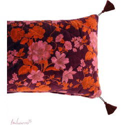 URBANJNGL - Decorative Cushion Imbarro - Jeanne Darkred