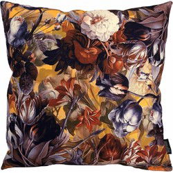 Sierkussen Autumn Flowers | 45 x 45 cm | Katoen/Linnen