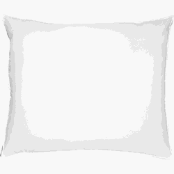 KHARTAPHU - Kussen set van 2 hoog - Wit - 50 x 60 cm - Japara katoen