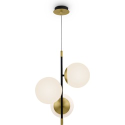 Maytoni - Hanglamp Nostalgia - Goud - Ø33,3