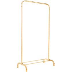 Clothrack - Metal - Gold - 80x40x150cm