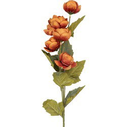 Clayre & Eef Kunstbloem 10x10x63 cm Oranje Kunststof