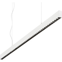 Ideal Lux - Office - Hanglamp - Aluminium - LED - Wit
