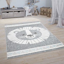 Kindervloerkleed Twedla - Grijs - 200x280 cm