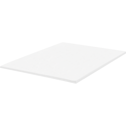 Beliani RESTFUL - Topper-Wit-PU-schuim