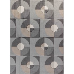 Modern Scandinavisch Tapijt WENDY - Grijs - 120x170 cm