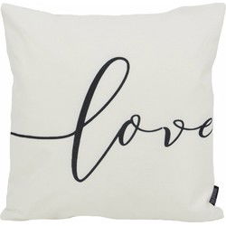 Sierkussen Love #1 - Outdoor | 45 x 45 cm | Katoen/Polyester