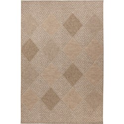 Costa Indoor & Outdoor Vloerkleed - Laagpolig Buitenkleed - Sisal Tapijt - Beige- 120x170 CM