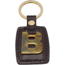 Sleutelhanger Antiek Goud/Bruin B