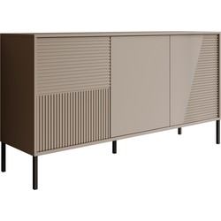 Meubella Dressoir Davey - Beige - 160 cm