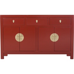 Fine Asianliving Chinees Dressoir Robijn Rood - Orientique Collectie