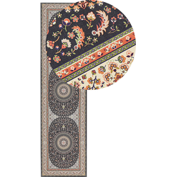 Beliani CIVRIL - Laagpolig-Multicolor-Polyester