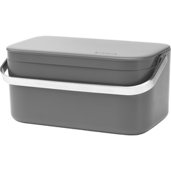 Sink Side aanrecht afvalbakje 1,8 liter Dark Grey - Brabantia