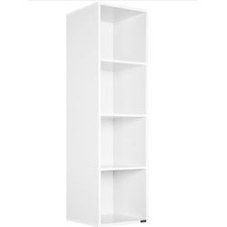 Boekenkast Skylar MDF-Wit 106x30x30cm