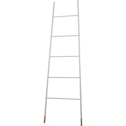 Zuiver Rack Decoratie Ladder Metaal Wit