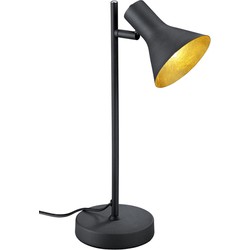 Klassieke Tafellamp Nina - Metaal - Zwart