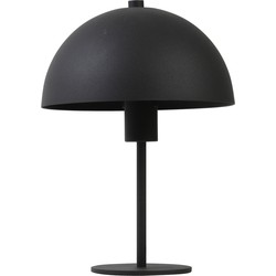 Tafellamp Merel - Zwart - Ø25cm