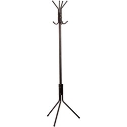 Kipit Kapstok - zwart - staand - metaal - 175 cm - Kapstokken