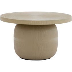 Light & Living - Salontafel TIGRAN - Ø59x35.5cm - Bruin