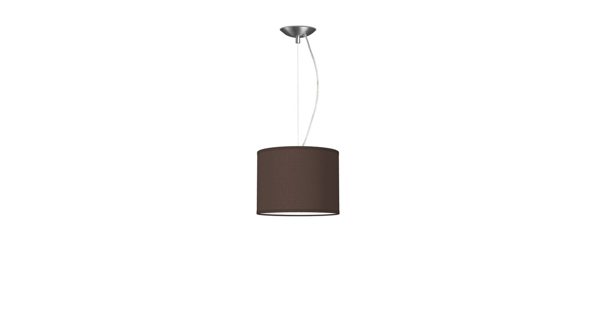 hanglamp basic deluxe bling Ø 25 cm - bruin