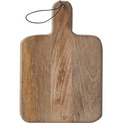 Mica Decorations Duko Serveerplank - L35 x B25 cm - 100% FSC Mangohout - Bruin