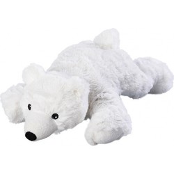 Witte ijsberen heatpack/coldpack knuffels 30 cm knuffeldieren - Opwarmknuffels
