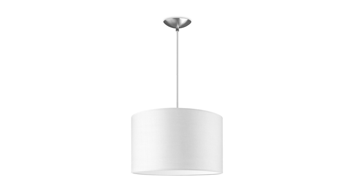 hanglamp basic bling Ø 35 cm - wit
