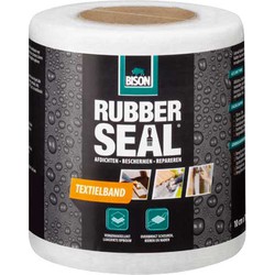 Rubber seal textielband 10 cm x 10 m - Bison