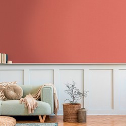 Livingwalls behang effen oranje en rood - 53 cm x 10,05 m - AS-377482
