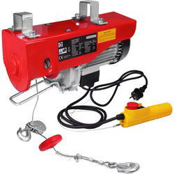 Robuuste Kabellier elektrisch 400/800 kg