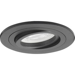 Highlight - Downlights - Plafondlamp - GU10 - 9,1 x 9,1  x 9,1cm - Zwart