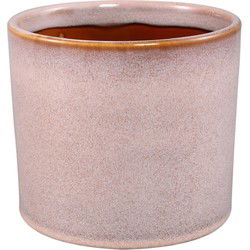 PTMD Bloempot Mary - 17x17x15 cm - Keramiek - Roze