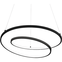 Ideal Lux - Oz - Hanglamp - Metaal - LED - Zwart