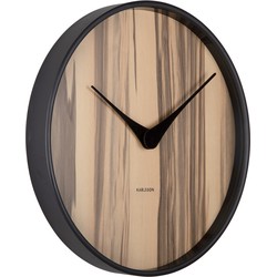 Karlsson - Wandklok Wood Melange - Licht hout- Ø40cm