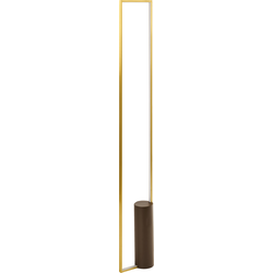 PATRICIO - Staande lamp - Goud - Aluminium/IJzer