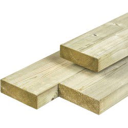 Ligger Noord-Europees O/S-IV vuren 4,5x14,5x510 cm Tuindeco